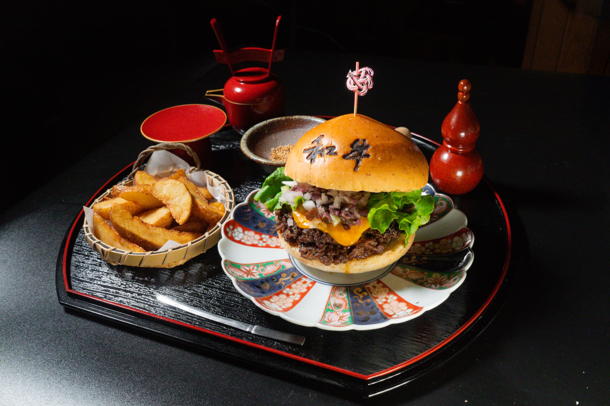 Wagyu cheese burger